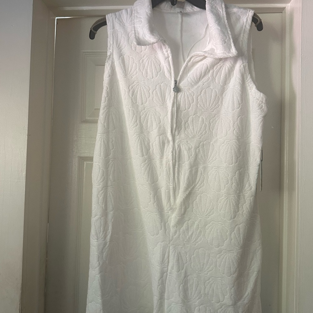 White Sleeveless Jumpsuit